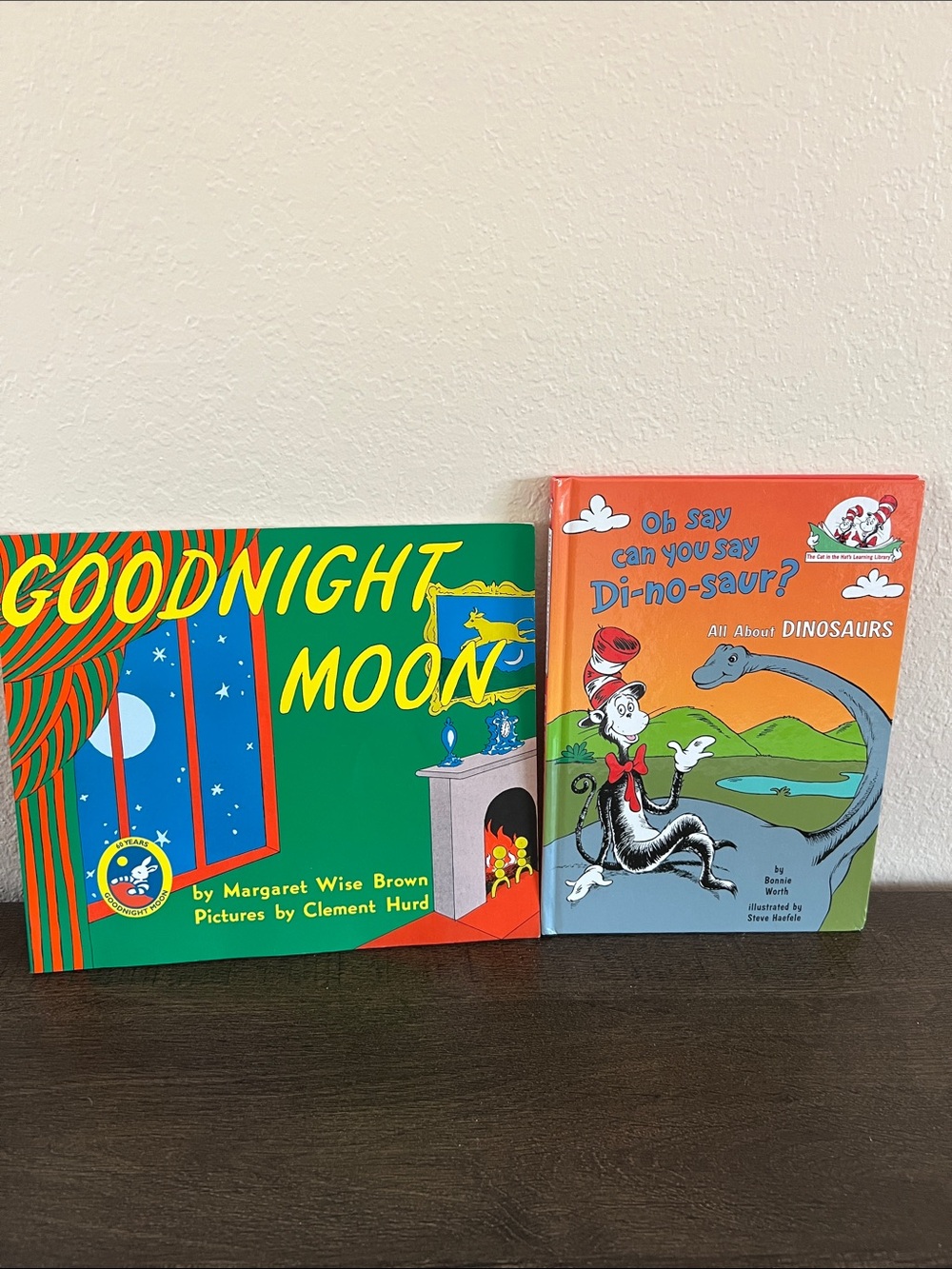 Dr. Seuss Oh Say Can You Say Di-no-saur? And Goodnight Moon